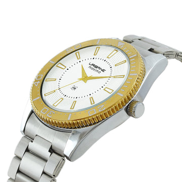 Maxima URBANE Men White Dial Analogue Watch - 69352CMGT